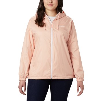 Columbia Jas Dames, Flash Forward Lined Windbreaker Plus Size Roze, 31IRUFOQT